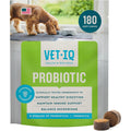 VetIQ Probiotic Supplement For Dogs Digestive Support Soft Chews Nourishes Gut Bacteria And Supports Bowel Function Hickory Smoke Flavor 180 Count