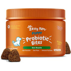 Zesty Paws Puppy Probiotics Dog Supplement For Digestive Health Gut Flora And Immune System Support Pumpkin Flavor 90 Count
