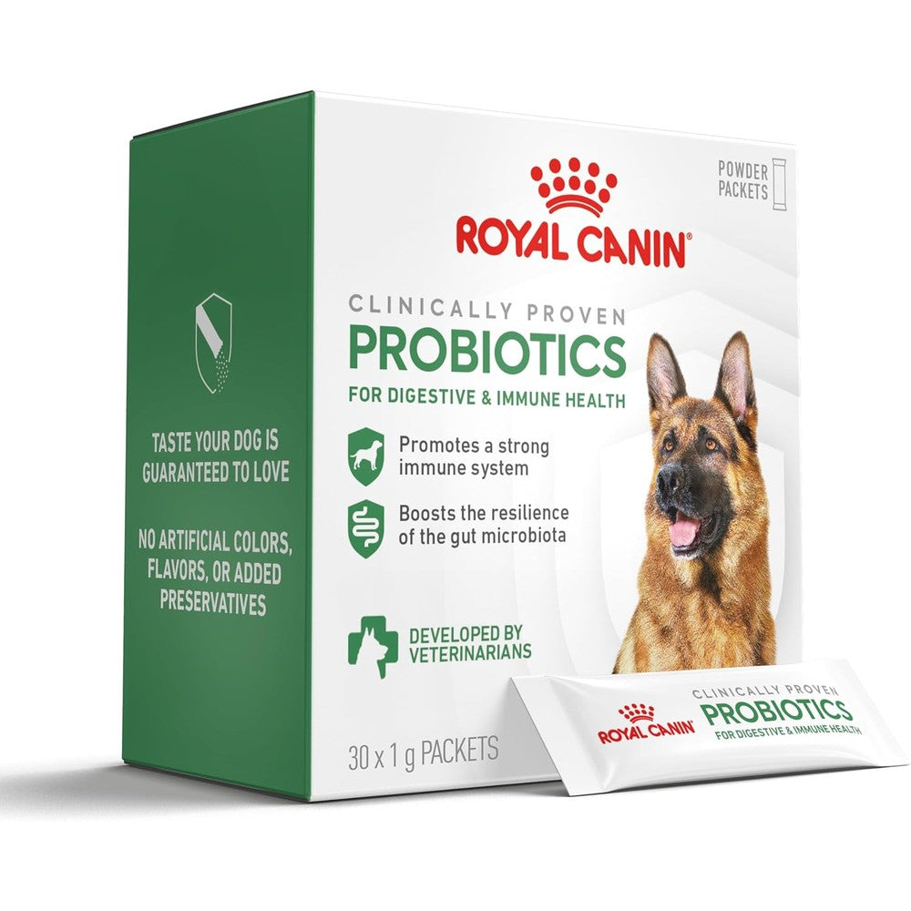 Royal Canin Probiotics for Dogs Digestive and Immune Health Powder Supplement for Dogs of All Ages 30 Count