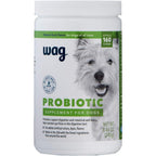 Amazon Brand Wag Probiotic Supplement Chews for Dogs Digestive Health and Gut Flora Support Natural Duck Flavor 160 Count