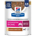 Hill's Prescription Diet Gastrointestinal Biome Chicken And Carrot Stew Wet Dog Food Pouches 2.8 Ounce 24 Pack