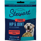 Stewart Freeze Dried Dog Food Topper And Treat Hip And Joint Formula Beef And Sweet Potato Recipe With Glucosamine Joint Support 8 Ounce Pouch