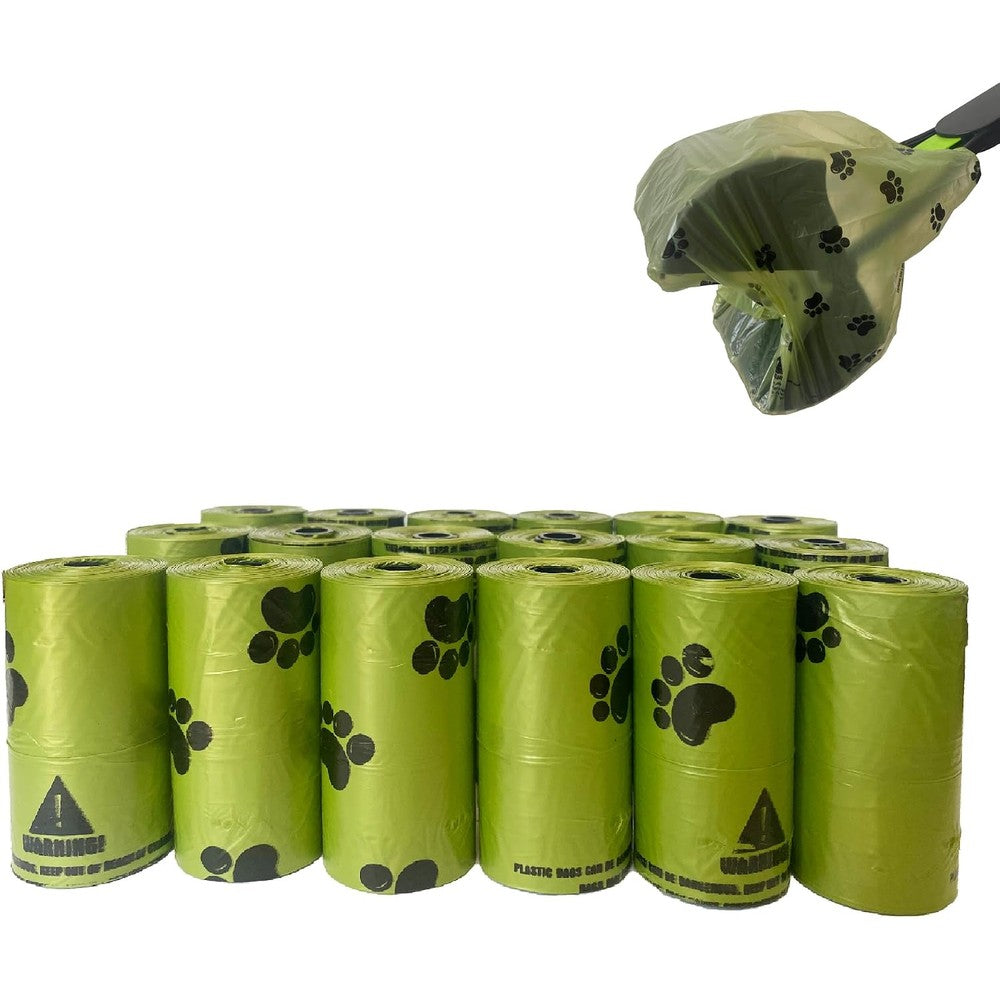 ShinyDew Extra Large Dog Poop Bags For Pooper Scooper Refills Heavy Duty Leak Proof Pet Waste Bags 270 Count