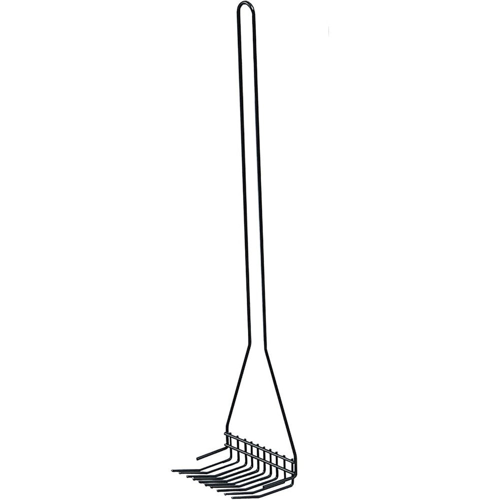MidWest Homes for Pets Handy Doody Original Dog Pooper Scooper Durable Alloy Steel Waste Rake for Tall Grass and Sand Large Handled Rake