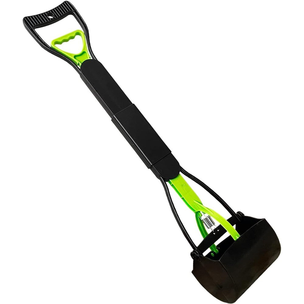 Ienjoyed 28 Inch Large Pooper Scooper Heavy Duty Pet Dog Waste Picker For Grass And Gravel Premium Quality Clean Up Tool For All Breed Dogs