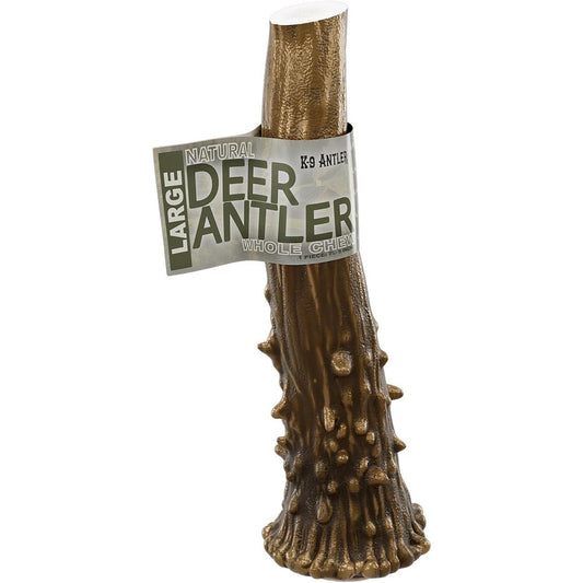 K-9 Antler Co. Deer Antlers For Dogs Large Whole 7.5 To 9 Inch Durable Chew For Aggressive Chewers Naturally Shed In The Usa