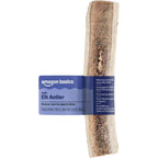 Amazon Basics Split Elk Antler Natural Dog Chew For Aggressive Chewers Medium Size 15 To 30 Pounds USA Sourced Naturally Shed