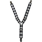 Puco PANGBOER Adjustable Dog Diaper Suspenders For Pet Sanitary Panties Checkered Elastic Nappy Holder Belly Bands For Small Medium Large Pets