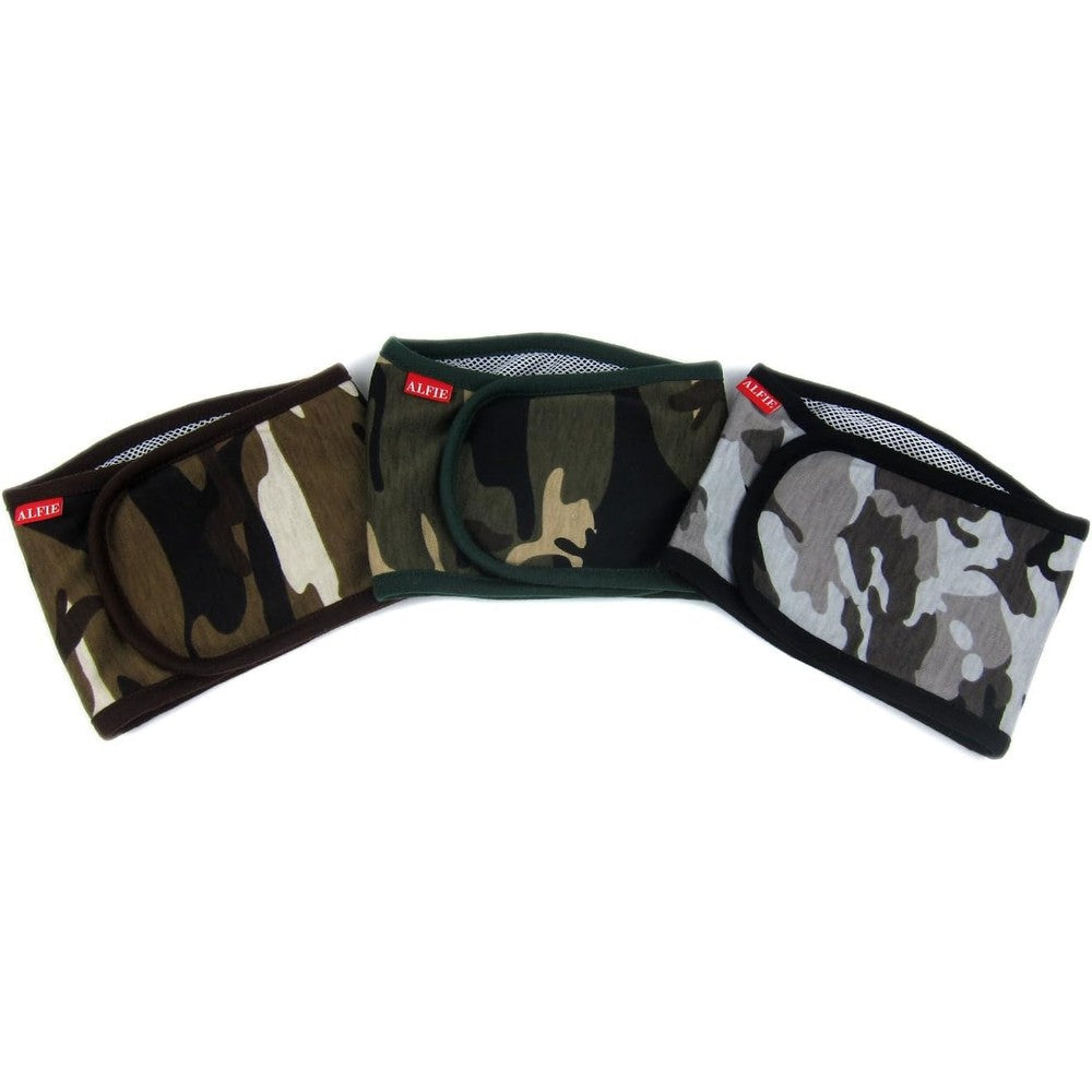 Alfie Pet Tad Belly Band 3-Piece Set Reusable Washable Male Dog Diaper Wrap For Training And Marking Prevention Size Extra Large
