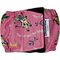 Barkertime Diddle Diddle Dog Belly Band Premium Washable Male Dog Diaper For Incontinence And Marking Pink Nursery Pattern Medium Size