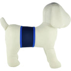 PlayaPup Reusable Washable Male Dog Belly Band Wrap For House Training And Incontinence Navy Royal Large Size Twenty One To Twenty Four Inches