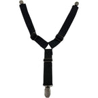 Ludake Pet Diaper Suspender Belly Bands For Small Dogs Adjustable Nappy Straps And Physiological Pants Holder Clips In Black Color Small Size