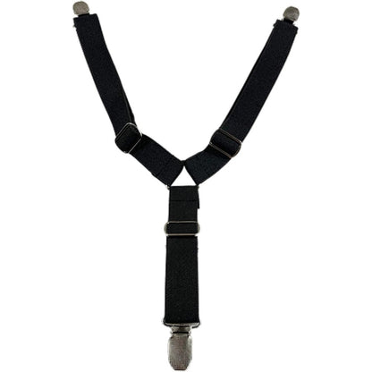 Ludake Pet Diaper Suspender Belly Bands For Small Dogs Adjustable Nappy Straps And Physiological Pants Holder Clips In Black Color Small Size