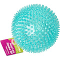 Gnawsome Spiky Squeaker Ball Dog Toy Extra Large 4.5 Inch Interactive Rubber Toy For Dental Health In Assorted Colors