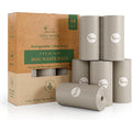 Nina Woof Plant Based Compostable And Biodegradable Dog Poop Bags Extra Thick Leak Proof Unscented Waste Bags For Puppy Walks 6 Rolls 90 Count