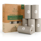 Nina Woof Plant Based Compostable And Biodegradable Dog Poop Bags Extra Thick Leak Proof Unscented Waste Bags For Puppy Walks 6 Rolls 90 Count