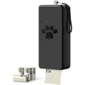 Qeerable Dog Poop Bag Dispenser Wall Mounted Pet Waste Storage Container In Black Includes Four Rolls Sixty Bags