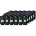DREAM&GLAMOUR Dog Poop Bags Value Pack 300 Count Strong Leak Proof Waste Bags for Dogs Cats and Diapers with Two Free Dispensers Black
