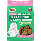 Wishbone Air Dried Ocean Fish And Lamb Grain Free Dog Food For Skin And Coat Support One Pound