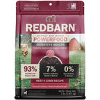 Redbarn Powerfood Air Dried Dog Food High Protein Beef And Lamb Recipe With Prebiotics And Postbiotics For Digestive Health 2 Pounds