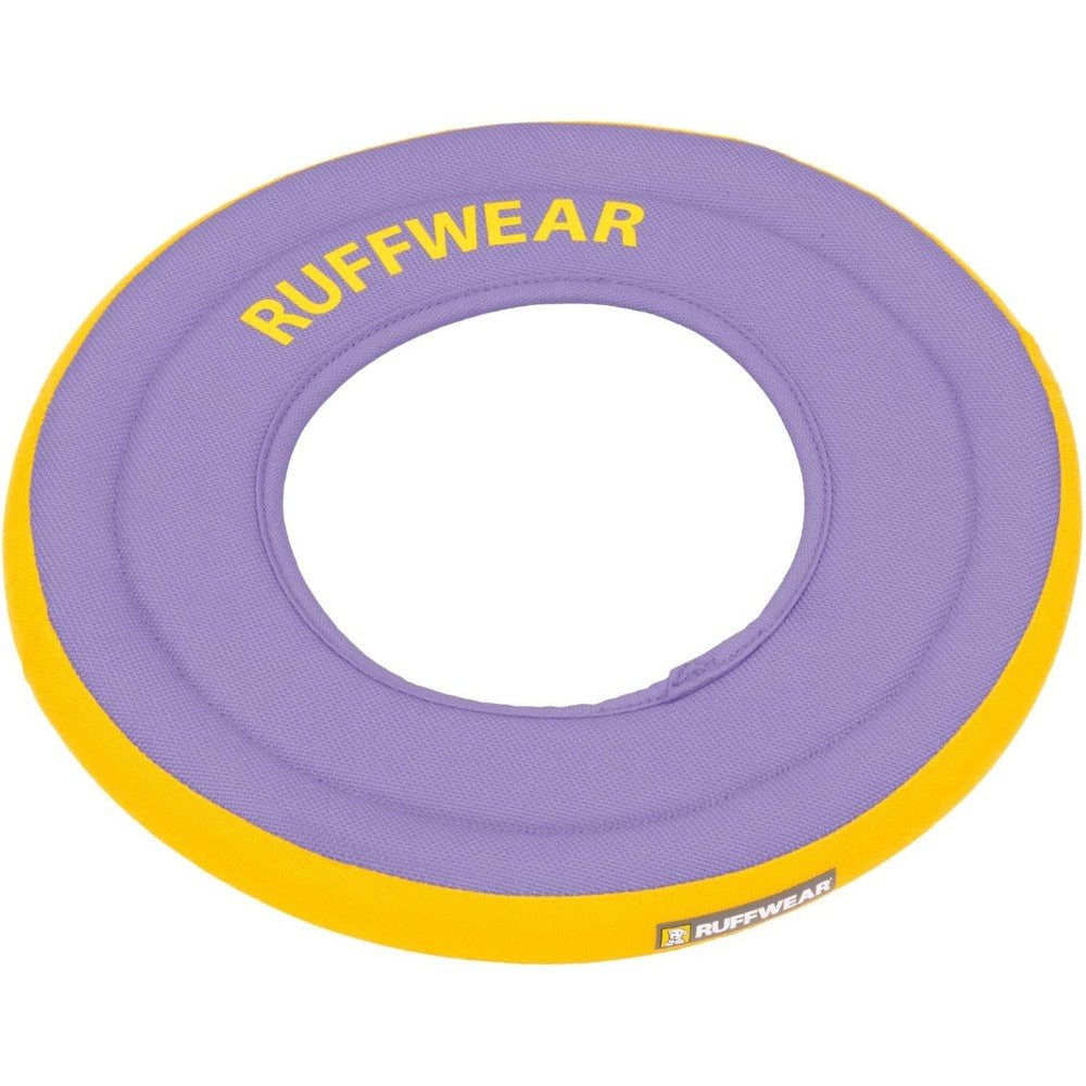 Ruffwear Hydro Plane Dog Flying Disc Soft Buoyant Foam Floating Fetch Toy For Water And Snow Play Purple Orchid Medium 9 Inch