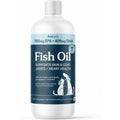 Fera Pet Organics Fish Oil Omega 3 Liquid Supplement for Dogs and Cats Joint Heart Skin and Coat Health Sixteen Ounce