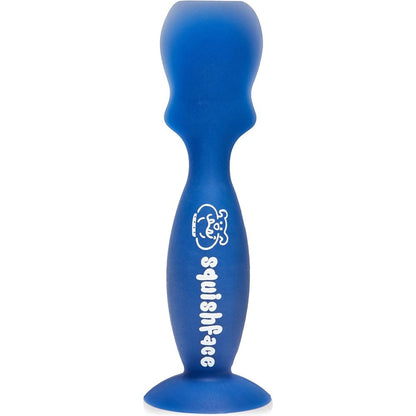 Squishface Flexible Silicone Dog Wrinkle Paste Applicator and Tear Stain Cream Tool for Brachycephalic Breeds Blue Single Count