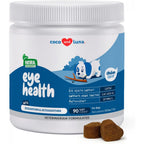 Coco And Luna Eye Support For Dogs 90 Soft Chews Vision Supplement With Cod Liver Oil Omega 3 EPA And DHA Fatty Acids For Canine Ocular Health