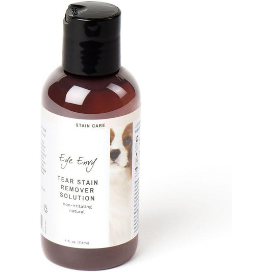 Eye Envy Tear Stain Remover Solution For Dogs Gentle Natural Colloidal Silver Eye Cleanser Imported From USA Four Fluid Ounces