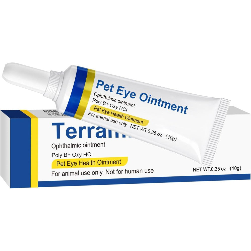 VetLuminora Pet Eye Ointment for Cat and Dog Eye Area Care Gentle Daily Moisture Support Pet Care Formula Single Pack Zero Point Three Five Ounce