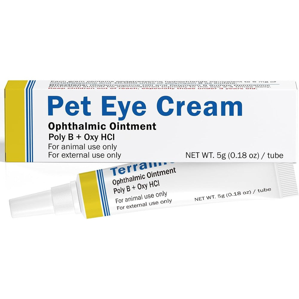 Womrich Pet Eye Health Cream Sterile Ophthalmic Ointment For Cats Dogs Horses Livestock And Birds One Tube Five Grams
