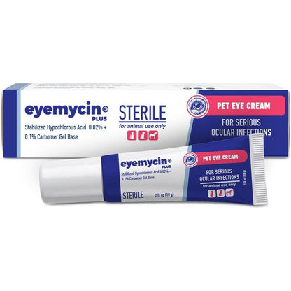 QUQU Natural EYEMYCIN Pet Eye Health Cream For Dogs Cats And Horses Ten Grams