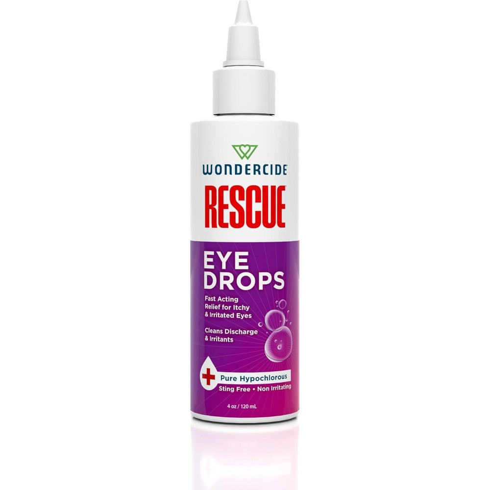 Wondercide Rescue Eye Drops And Wash For Pets Soothing Relief For Dogs And Cats From Allergies And Discharge Four Ounce