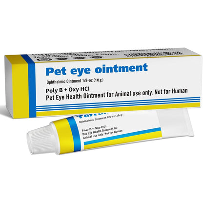 VivaElixir Pet Eye Health Ophthalmic Ointment For Dogs Cats Horses Cattle And Sheep 10g