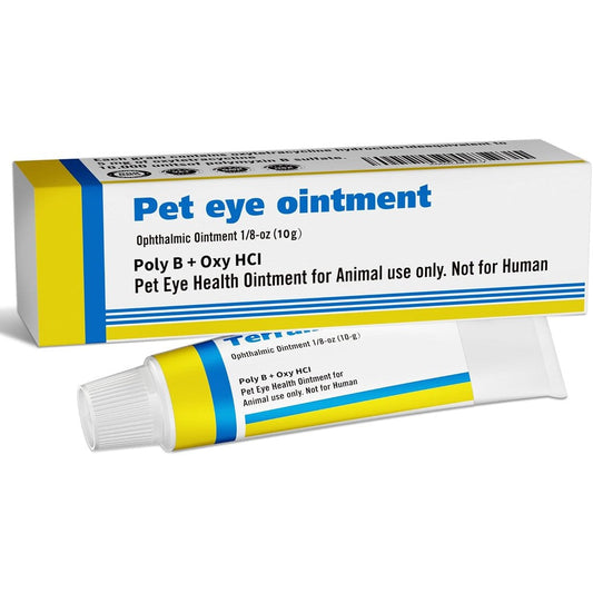 VivaElixir Pet Eye Health Ophthalmic Ointment For Dogs Cats Horses Cattle And Sheep 10g