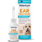 Vetericyn Triple Action Ear Treatment For Dogs And Cats With 1 Percent Hydrocortisone For Infection Relief And Healing 1.5 Fluid Ounce