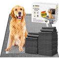 Croci Charcoal Puppy Pads Extra Large Twenty Eight By Thirty Four Inches Odor Control Super Absorbent Leak Proof Disposable Forty Count