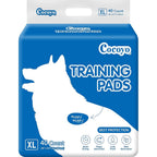 COCOYO Best Value Puppy Training Pads Extra Large Super Absorbent Five Layer Leak Proof Pet Pee Pads 40 Count