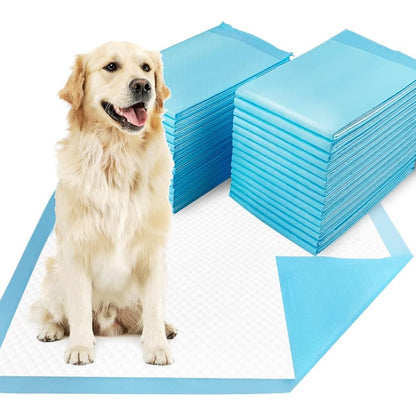 Dogcator Extra Large Dog Pee Pads 30 Inches By 36 Inches Super Absorbent Thicken XXL Disposable Puppy Training Potty Urine Mats Blue 30 Count