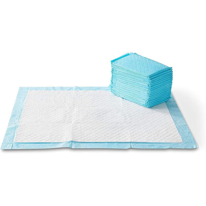 Amazon Basics Extra Large Heavy Duty Absorbent Puppy Potty Pads Leak Proof Dog Training Pee Pads 28 x 34 Inches 50 Count