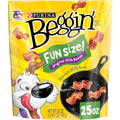 Purina Beggin' Fun Size Original With Bacon Flavor Real Meat Dog Treats 25 Ounce Pouch