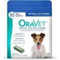 OraVet Dental Chews For Small Dogs Ten To Twenty Four Pounds Blue Pouch Thirty Count