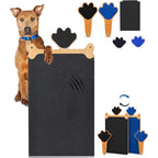 FL Falatier Dog Scratch Board Large Scratching Pad Multi Functional Trimming Tool For Stress Free Pet Nail Grooming With Handheld File