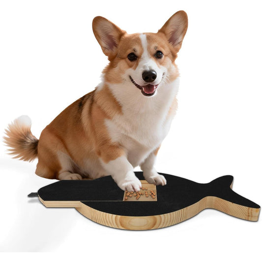 Vivifying Dog Nail Scratch Board With Treat Drawer Stress Free Nail Filing Tool For Dogs Interactive Training Scratch Pad With Extra Sandpaper