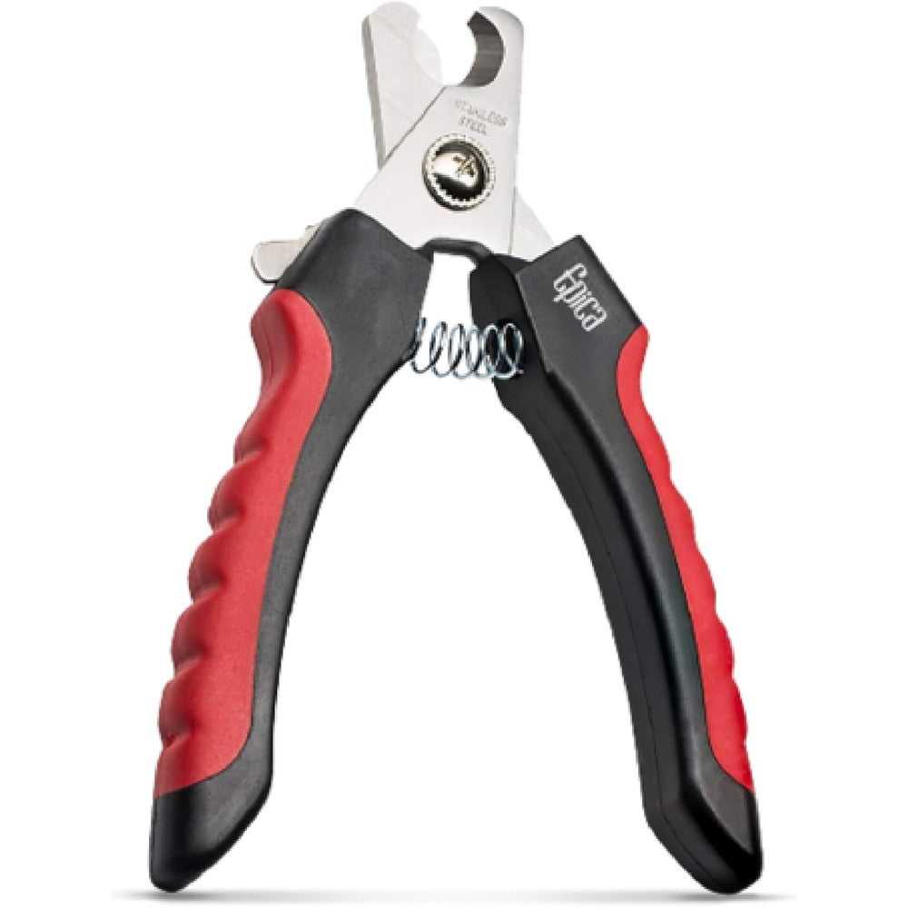 Epica Professional Pet Nail Clipper For Large Dogs Easy And Safe Stainless Steel Grooming Tool With Safety Guard Small And Medium