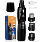 Petsaunter Dog Nail Grinder With Two Speed Settings And LED Light For Safe Pet Grooming And Precise Claw Trimming For Dogs And Cats