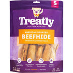 Treatly American Sourced Beefhide Chips Dog Chew Treats Chicken Flavor Premium Digestible Rawhide Shavings For Dogs Pack Of 1 22 Ounce