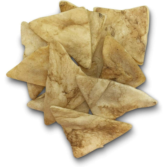 Wild Eats Water Buffalo Cheek Chips All Natural Grain Free Healthy Rawhide Alternative Dog Chews Four Ounce Bag