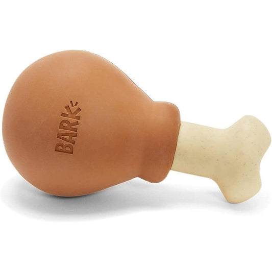 Barkbox Super Chewer Tough Dog Chew Toy For Aggressive Chewers Dental Stimulating Turkey Large