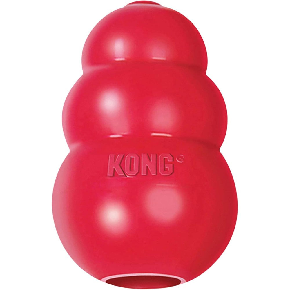 KONG Classic Stuffable Dog Toy Durable Natural Rubber Treat Dispenser Interactive Fetch And Chew Toy For Large Dogs